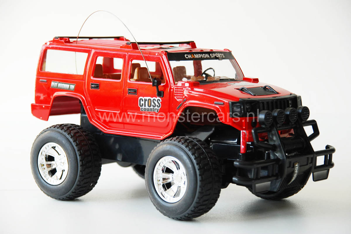 RC 1:18 Hummer Red